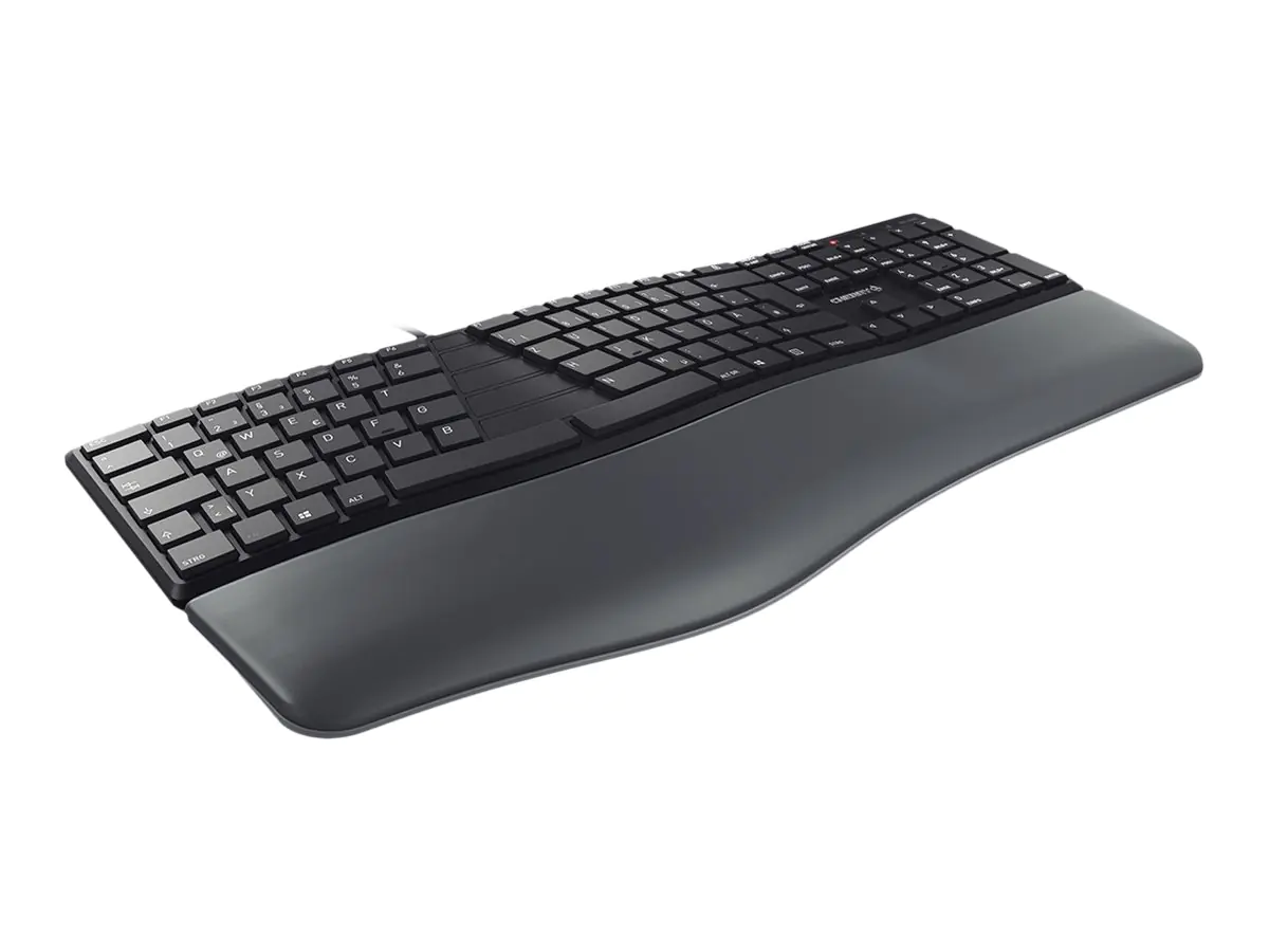 CHERRY KC 4500 ERGO - Tastatur - USB - QWERTZ - Deutsch - Schwarz