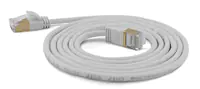 WANTEC Extra dünnes CAT7 SSTP Patchkabel, 5 m, Cat7, S/FTP (S-STP), RJ-45, RJ-45, Grau 7191