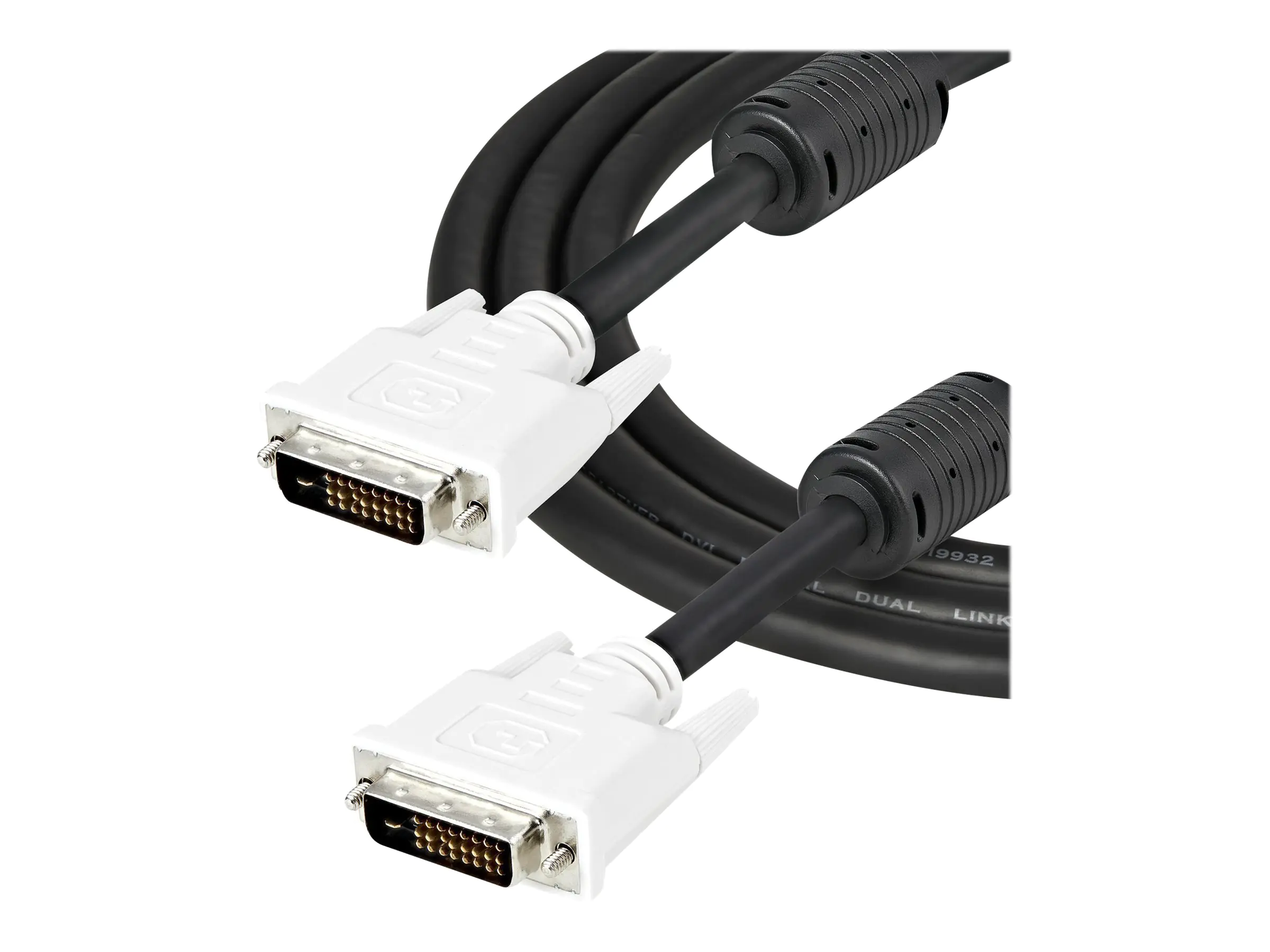 StarTech 2m DVI-D Dual Link Cable - Male to Male DVI-D Digital Video Monitor Cable - 25 pin DVI-D Cable M/M Black 2 Meter - 2560x1600 (DVIDDMM2M) - DVI-Kabel - Dual Link - DVI-D (M) zu DVI-D (M) - 2 m - Schwarz StarTech 2m DVI-D Dual Link Cable - Male to Male DVI-D Digital Video Monitor Cable - 25 pin DVI-D Cable M/M Black 2 Meter - 2560x1600 (DVIDDMM2M) - DVI-Kabel - Dual Link - DVI-D (M) zu DVI-D (M) - 2 m - Schwarz