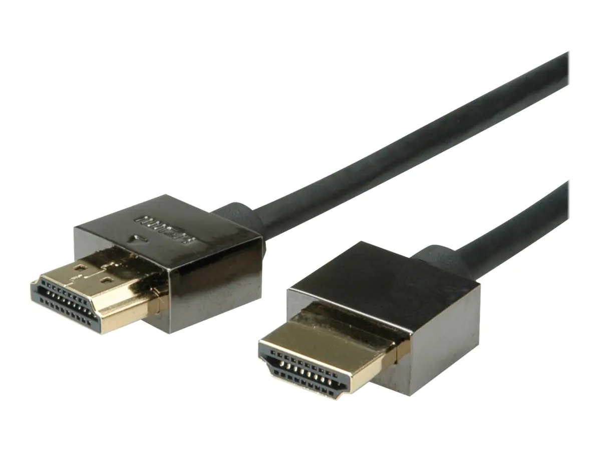 ROLINE HDMI-Kabel mit Ethernet - HDMI männlich zu HDMI männlich 11.04.5596