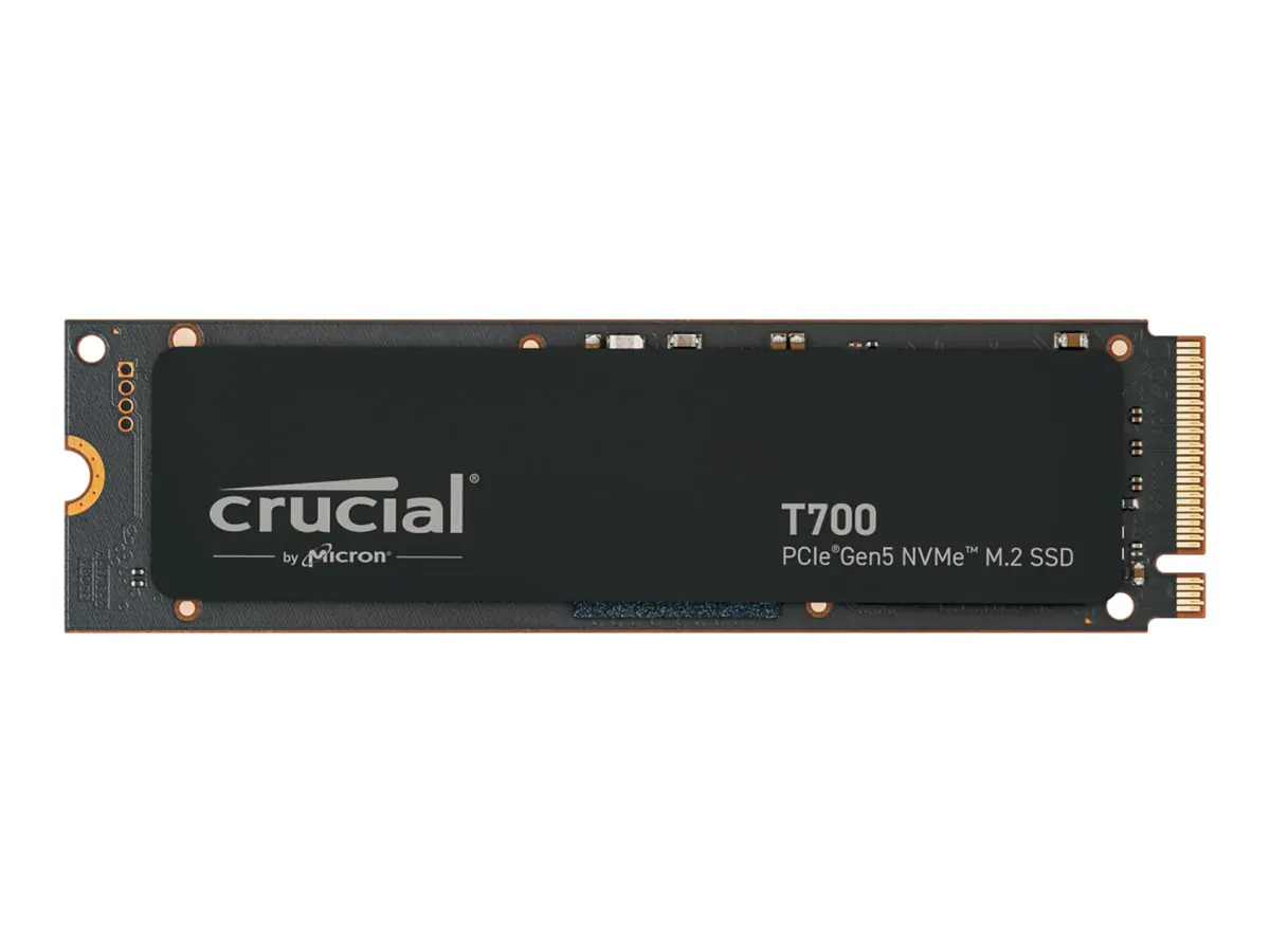 Crucial T700 - SSD - verschlüsselt - 4 TB - intern - PCI Express 5.0 (NVMe) CT4000T700SSD3