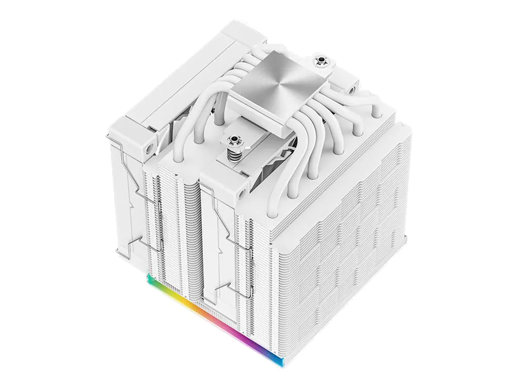 Deepcool AK620 DIGITAL WH - Prozessor-Luftkühler - (für: LGA1155, LGA2011, LGA1150, LGA2011-3, LGA1151, AM4, LGA2066, LGA1200, LGA1700, AM5) R-AK620-WHADMN-G