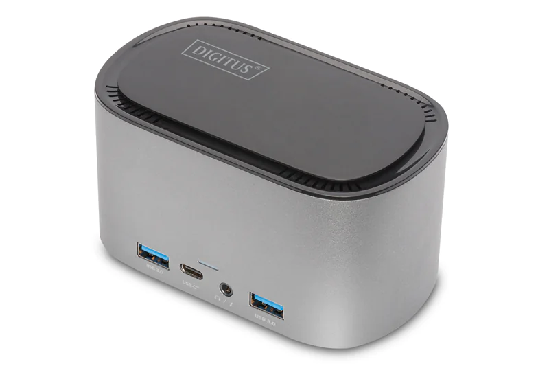 Digitus DA-70889 - Dockingstation - USB-C - 2 x HDMI, DP - 1GbE - 36 Watt