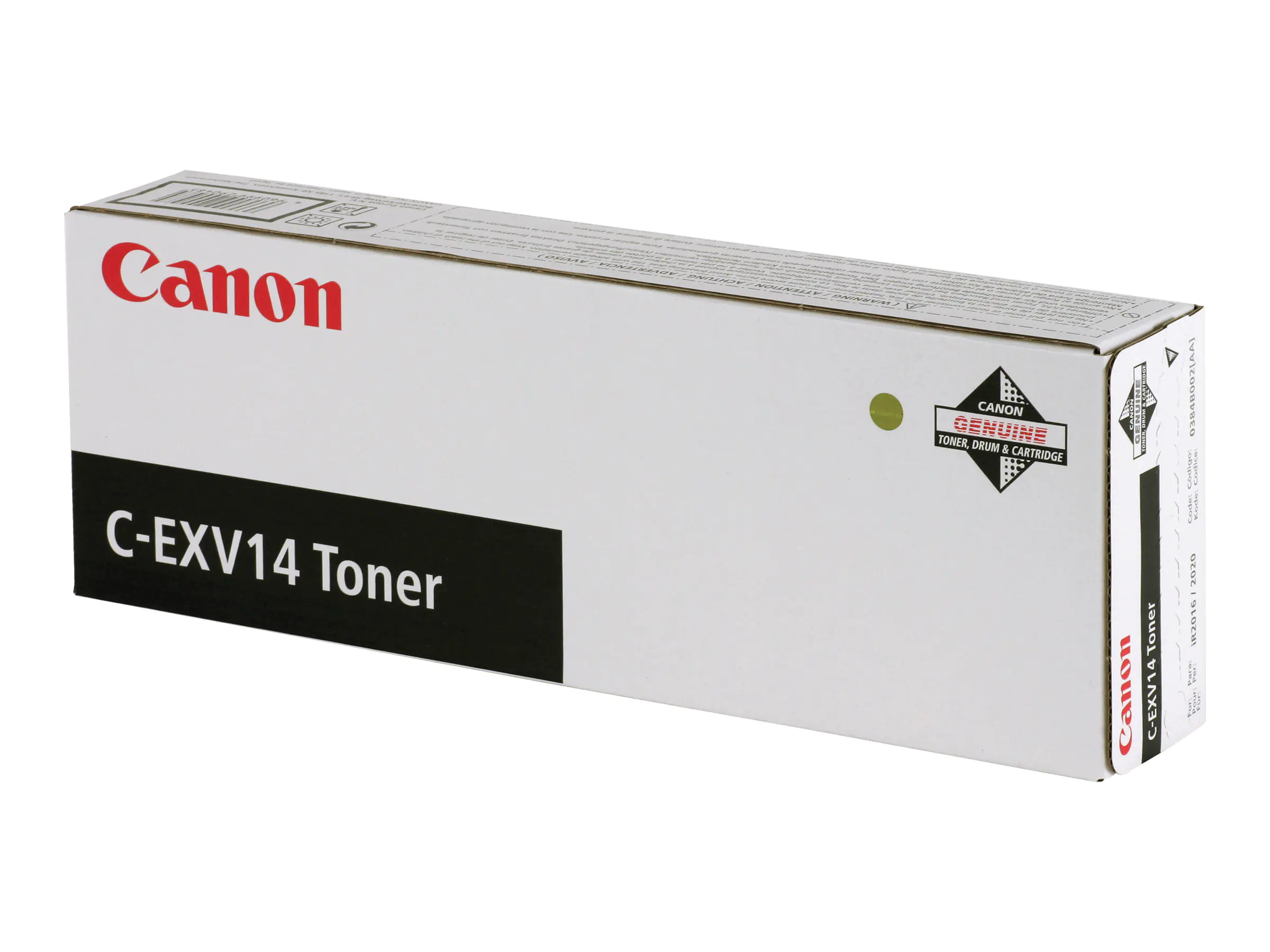 Canon C-EXV 14 - Schwarz - Original - Tonerpatrone - für imageRUNNER 2016, 2018, 2020, 2022, 2025, 2030, 2318, 2420, 2422 Canon C-EXV 14 - Schwarz - Original - Tonerpatrone - für imageRUNNER 2016, 2018, 2020, 2022, 2025, 2030, 2318, 2420, 2422
