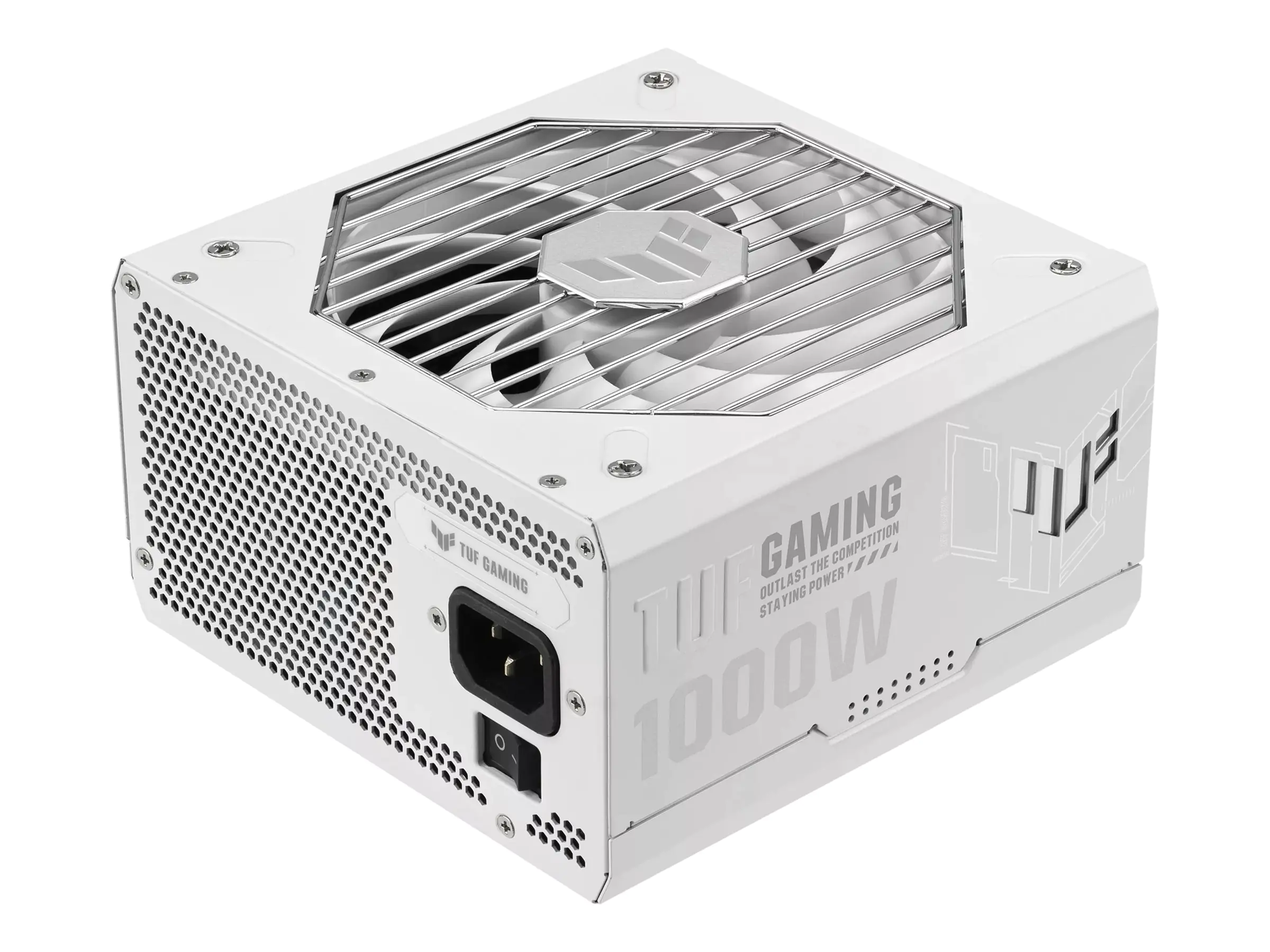 ASUS TUF Gaming - White Edition - Netzteil (intern) - ATX12V 3.0/ EPS12V - 80 PLUS Gold - Wechselstrom 100-240 V - 1000 Watt - aktive PFC - weiß ASUS TUF Gaming - White Edition - Netzteil (intern) - ATX12V 3.0/ EPS12V - 80 PLUS Gold - Wechselstrom 100-240 V - 1000 Watt - aktive PFC - weiß