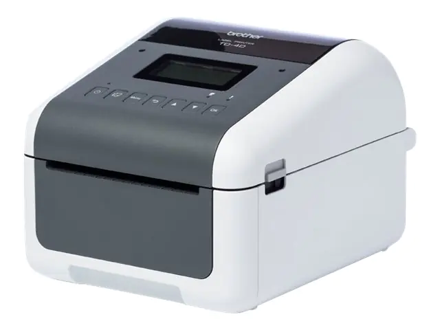 Brother TD-4550DNWB - Etikettendrucker - Thermodirekt - Rolle (11,8 cm) - 300 x 300 dpi - bis zu 152.4 mm/Sek. - USB 2.0, LAN, seriell, Wi-Fi(n), USB-Host, Bluetooth 4.2