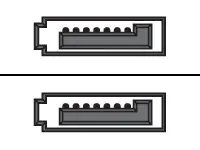 Sharkoon SATA-Kabel - Serial ATA 150/300/600 - SATA (W) 4044951016495