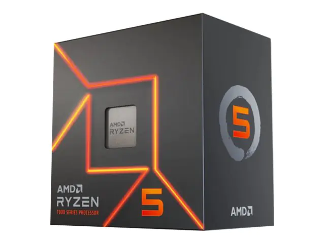 AMD Ryzen 5 7600 - 3.8 GHz - 6 Kerne - 12 Threads - 32 MB Cache-Speicher - Socket AM5 - Box AMD Ryzen 5 7600 - 3.8 GHz - 6 Kerne - 12 Threads - 32 MB Cache-Speicher - Socket AM5 - Box