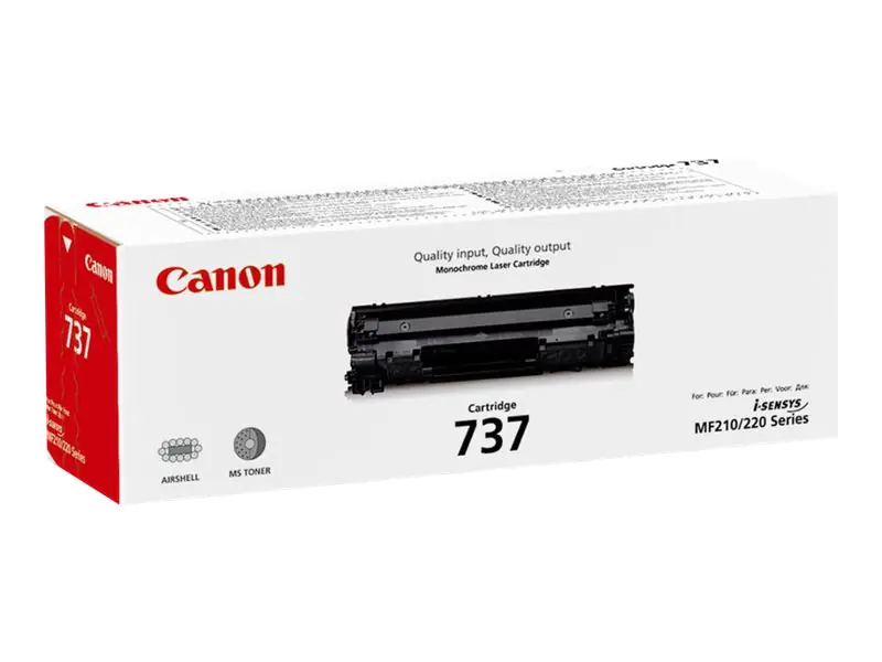 Canon 737 - Schwarz - original - Tonerpatrone 9435B002