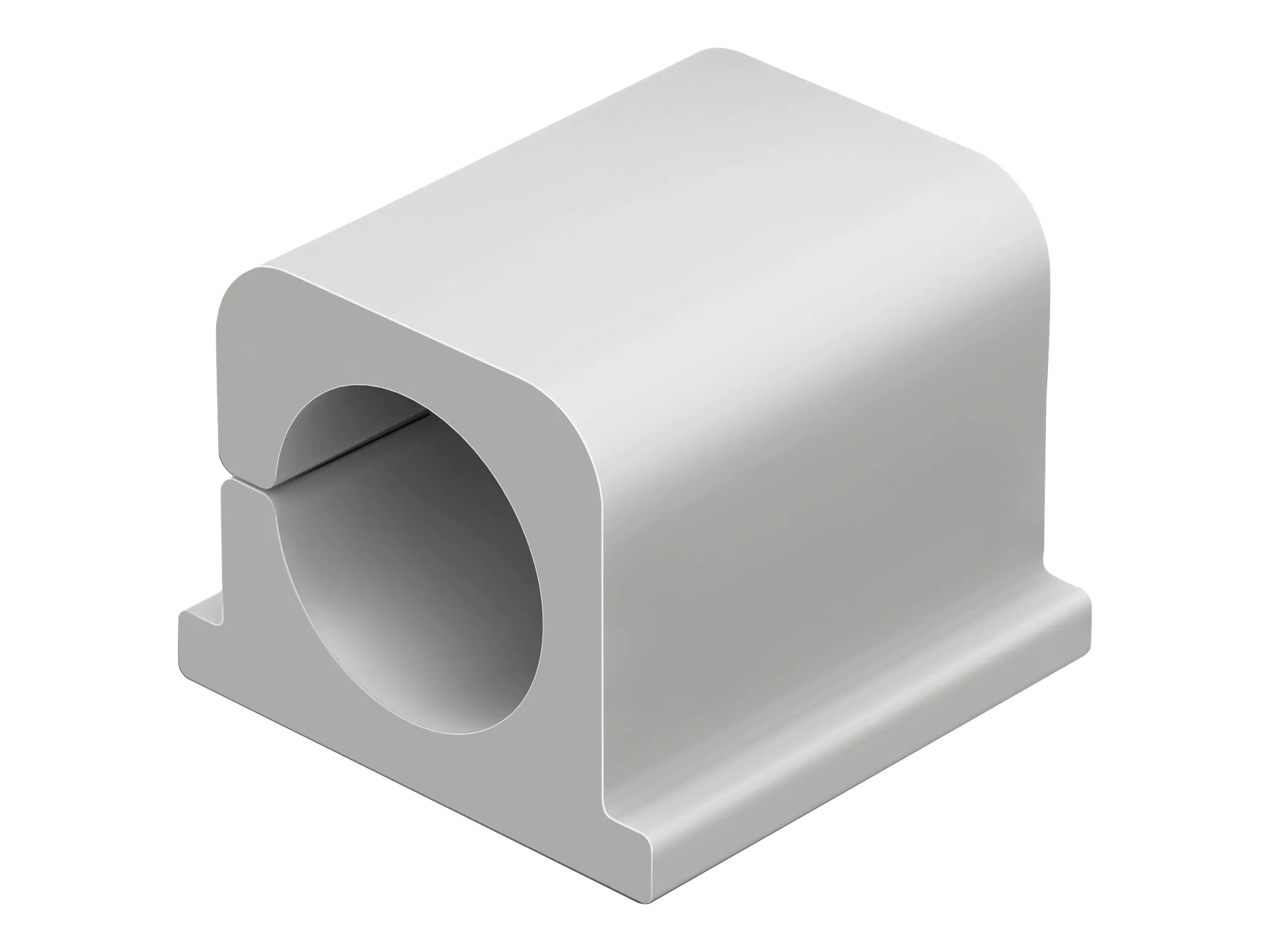 DURABLE CAVOLINE CLIP PRO 2 - Kabelklammern - Grau (Packung mit 4)