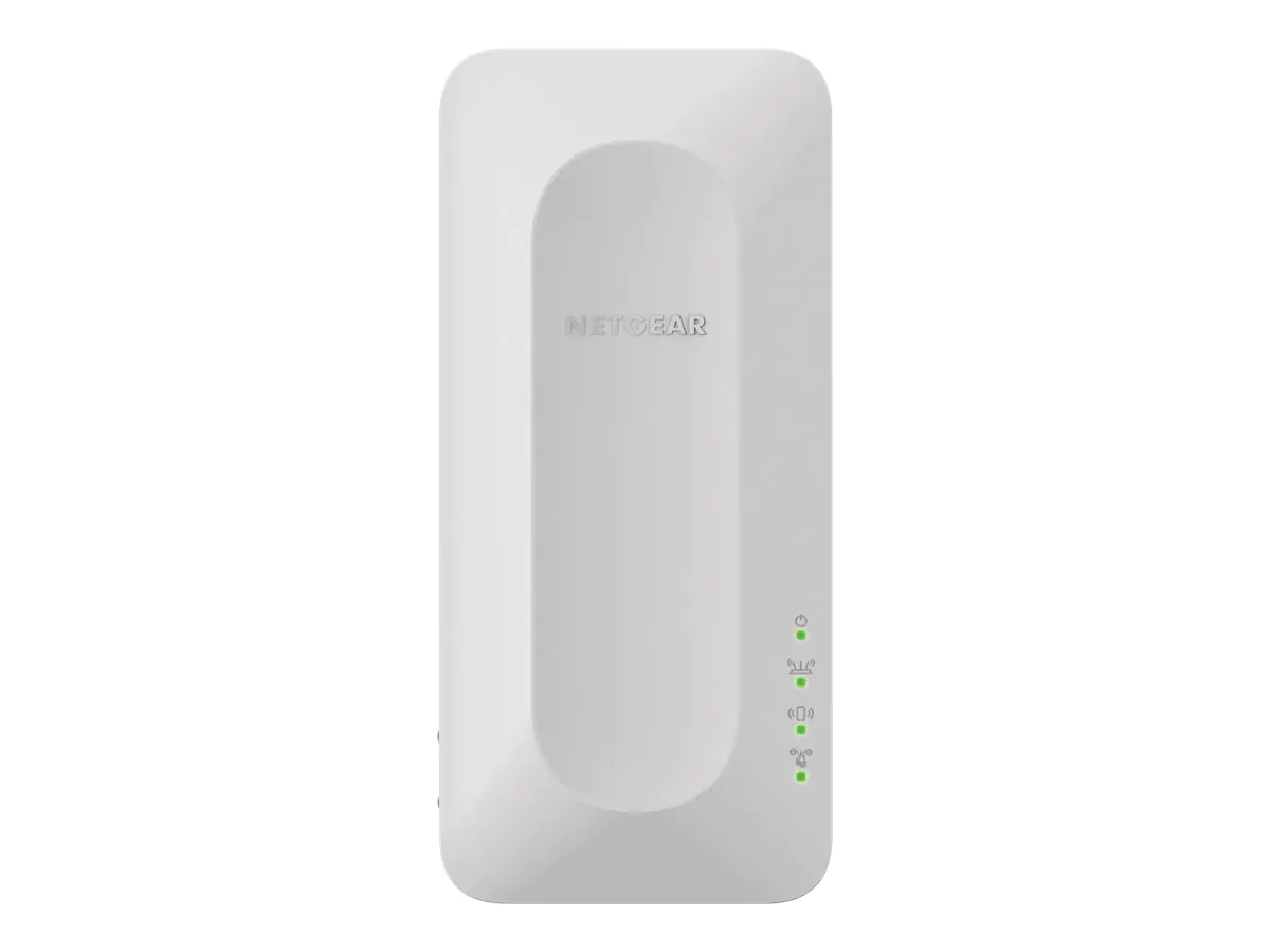 Netgear EAX12 - WLAN-System - (Extender) - Netz 1GbE - Wi-Fi 6 - Dual-Band - an Wandsteckdose anschließbar Netgear EAX12 - WLAN-System - (Extender) - Netz 1GbE - Wi-Fi 6 - Dual-Band - an Wandsteckdose anschließbar