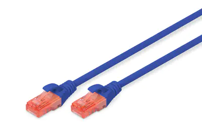 DIGITUS Professional - Patch-Kabel - RJ-45 (M) bis RJ-45 (M) - 2 m - UTP - CAT 6 - IEEE 802.3 - halogenfrei, geformt, ohne Haken - Schwarz DIGITUS Professional - Patch-Kabel - RJ-45 (M) bis RJ-45 (M) - 2 m - UTP - CAT 6 - IEEE 802.3 - halogenfrei, geformt, ohne Haken - Schwarz