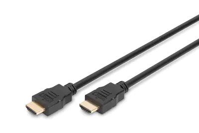 DIGITUS HDMI High Speed mit Ethernet Anschlusskabel AK-330107-100-S