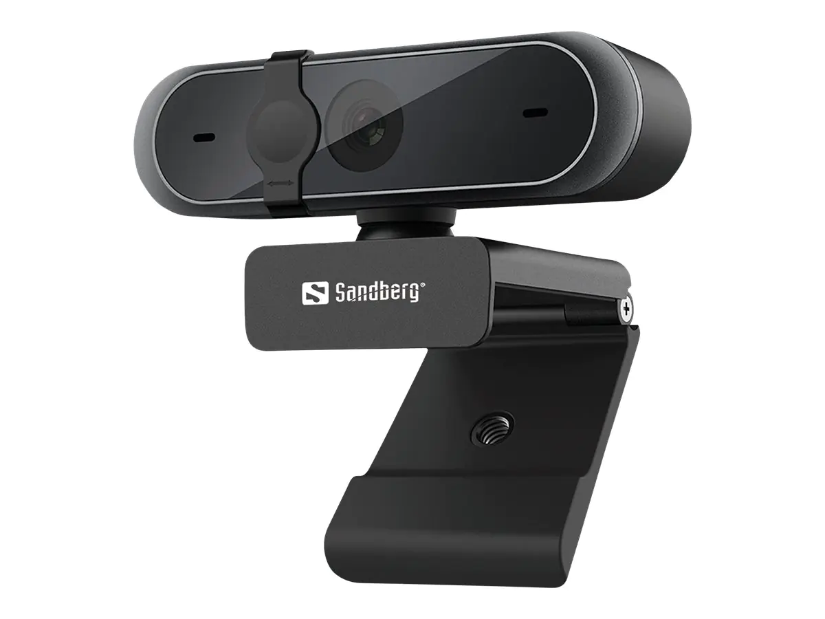 Sandberg USB Webcam Pro - Webcam - Farbe - 2 MP - 1920 x 1080 - 1080p - Audio - USB 2.0 Sandberg USB Webcam Pro - Webcam - Farbe - 2 MP - 1920 x 1080 - 1080p - Audio - USB 2.0