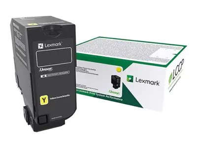 Lexmark Gelb - original - Tonerpatrone LCCP 74C20Y0