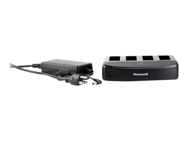 Honeywell Four-bay smart battery charger - Batterieladegerät - Ausgangsanschlüsse: 4 - für P/N: 50133975-001, 550053-000