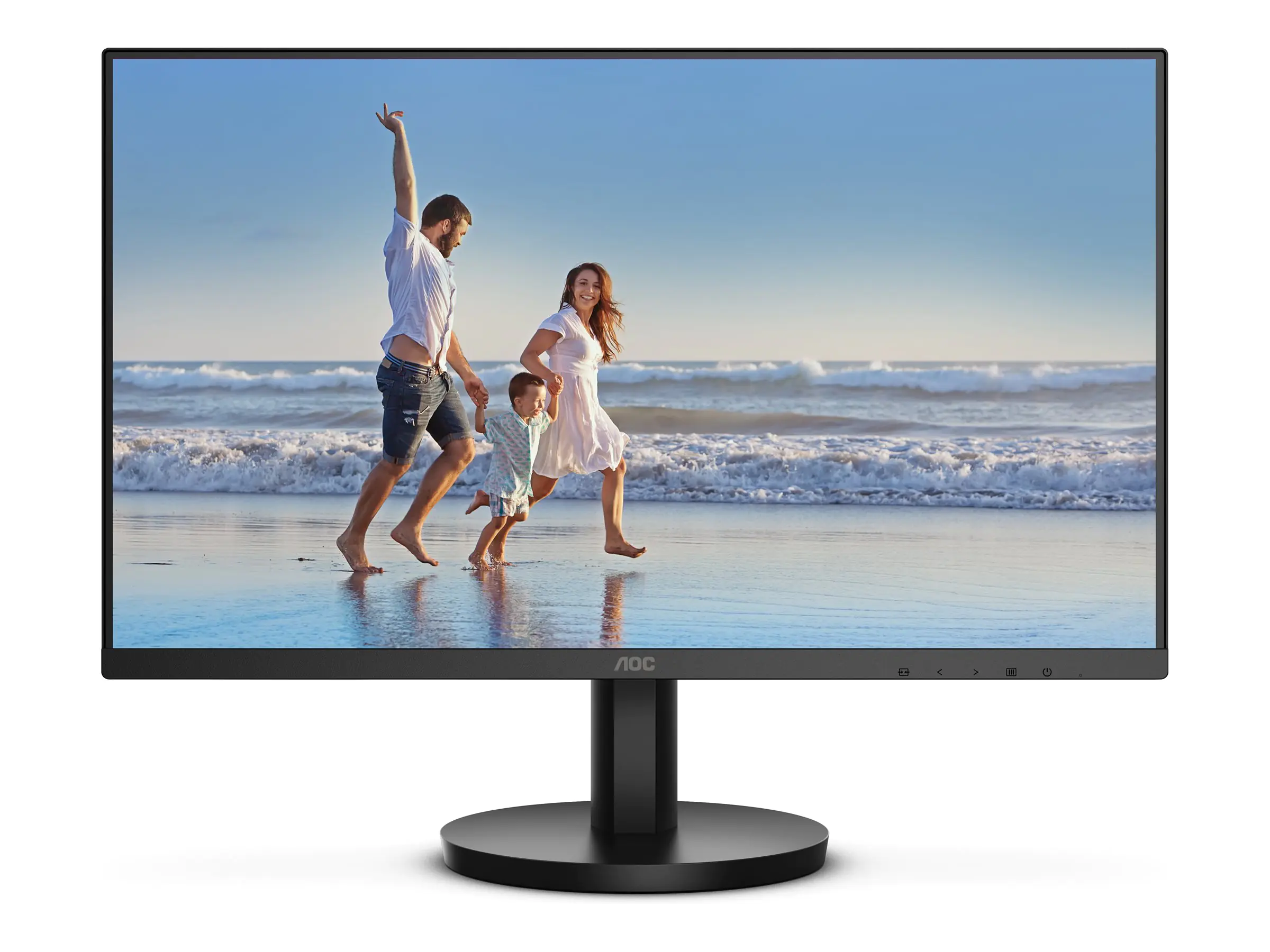 AOC Basic-line 24B3HA2 - LED-Monitor - 61 cm (24") (23.8" sichtbar) - 1920 x 1080 Full HD (1080p) @ 100 Hz - IPS - 250 cd/m² - 1 ms - HDMI, VGA - Lautsprecher - Schwarz AOC Basic-line 24B3HA2 - LED-Monitor - 61 cm (24") (23.8" sichtbar) - 1920 x 1080 Full HD (1080p) @ 100 Hz - IPS - 250 cd/m² - 1 ms - HDMI, VGA - Lautsprecher - Schwarz
