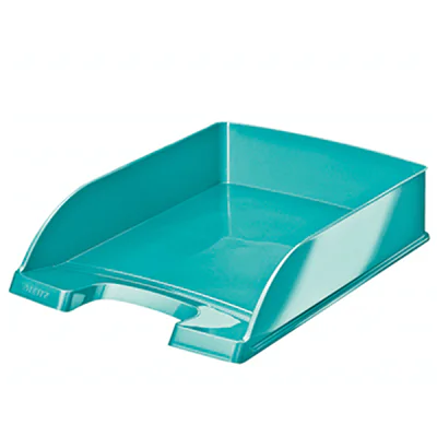 Leitz Briefablage WOW Plus 52263051 DIN A4 stapelbar PS eisblau Leitz Briefablage WOW Plus 52263051 DIN A4 stapelbar PS eisblau