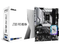 ASRock Z790 Pro RS/D4 - Motherboard - ATX - LGA1700 Sockel - Z790 Chipsatz - USB 3.2 Gen 2, USB 3.2 Gen 1, USB-C 3.2 Gen 2x2 - 2.5 Gigabit LAN - Onboard-Grafik (CPU erforderlich) 90-MXBJL0-A0UAYZ