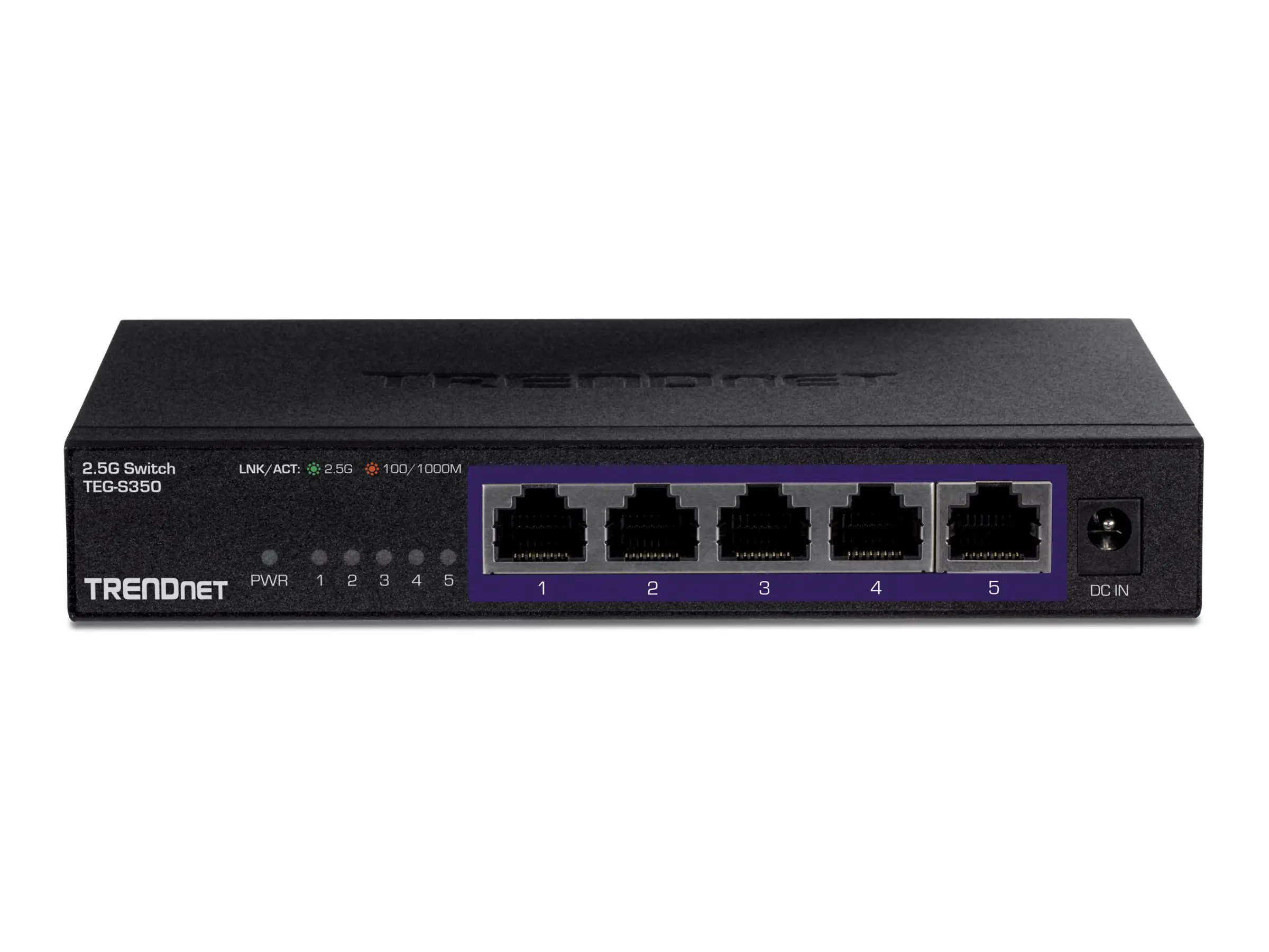 TRENDnet TEG S350 - Switch - unmanaged - 5 x TEG-S350