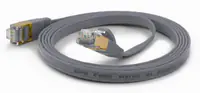 WANTEC 7071, 0,1 m, Cat6a, F/UTP (FTP), RJ-45, RJ-45, Grau