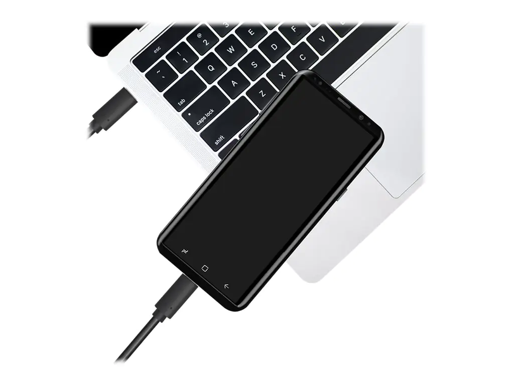 LogiLink - USB-Kabel - 24 pin USB-C (M) zu 24 pin USB-C (M) - USB 3.1 Gen 2 - 20 V - 3 A - 50 cm - USB Power Delivery (3A, 60W) - Schwarz