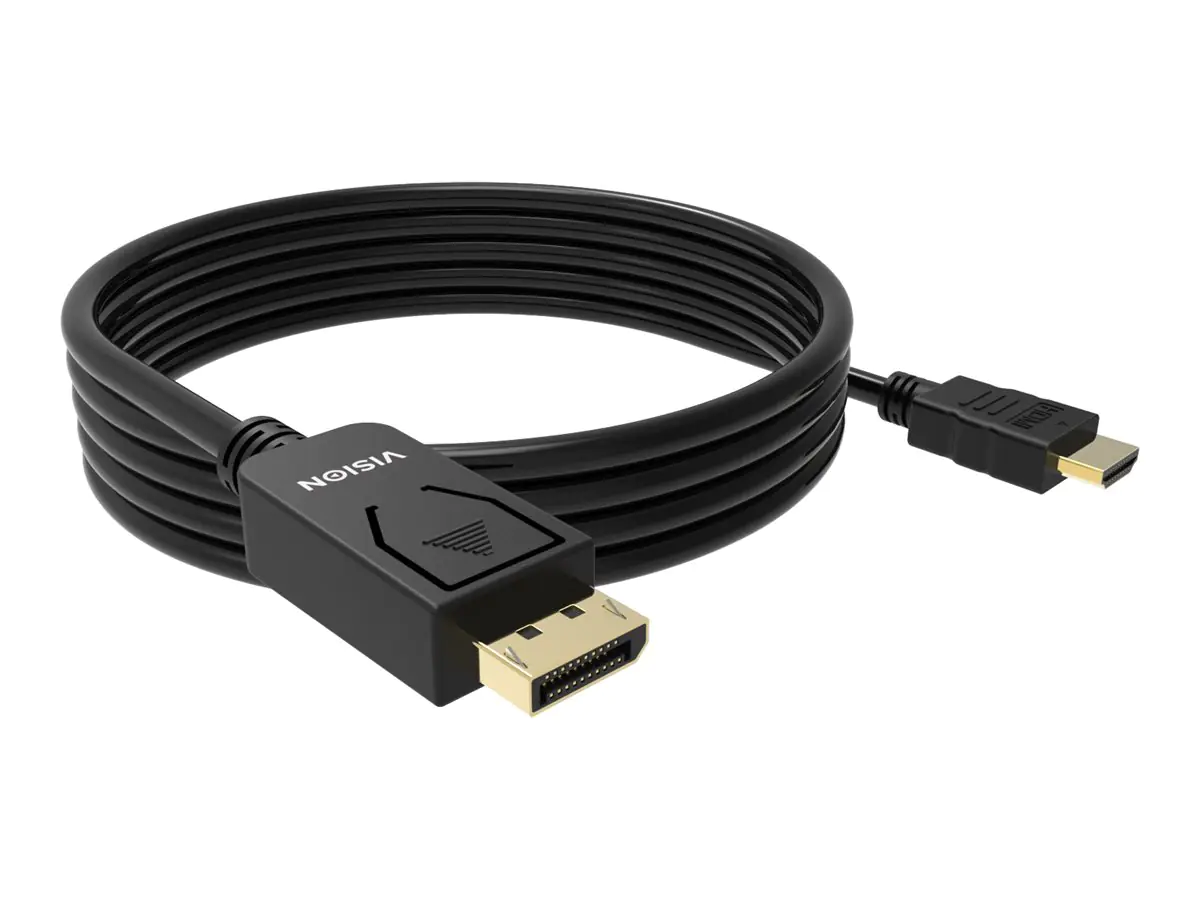 Vision Adapterkabel - DisplayPort männlich TC 2MDPHDMI/BL