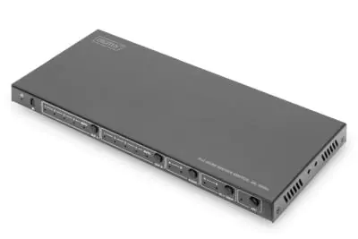 DIGITUS - Video/Audio-Schalter - 4 x 2 - Desktop, wandmontierbar DIGITUS - Video/Audio-Schalter - 4 x 2 - Desktop, wandmontierbar