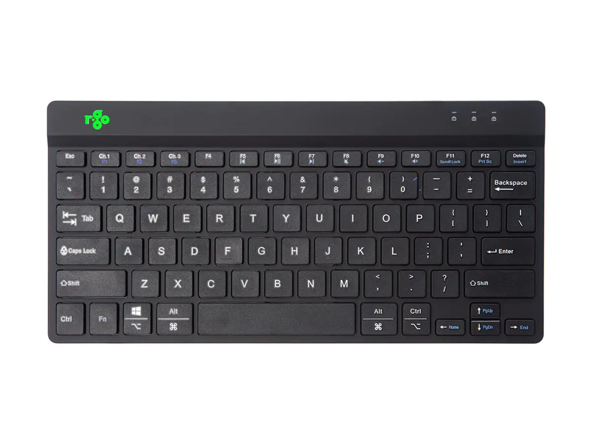 R-Go Ergonomische Tastatur Compact break - Tastatur RGOCOUSWLBL