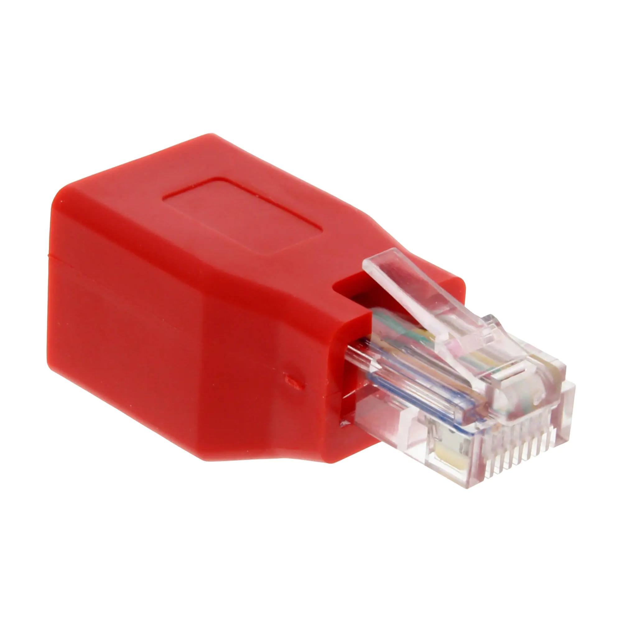 InLine Crossover Adapter - RJ45 Buchse/Stecker - kurz 69994K