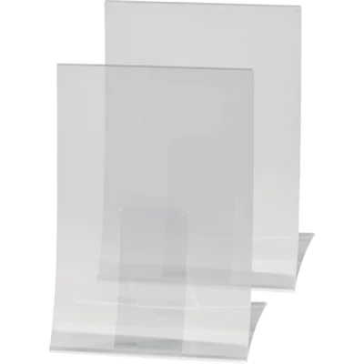 SIGEL Tischaufsteller TA160 DIN A4 klappbar glasklar 2 St./Pack. SIGEL Tischaufsteller TA160 DIN A4 klappbar glasklar 2 St./Pack.