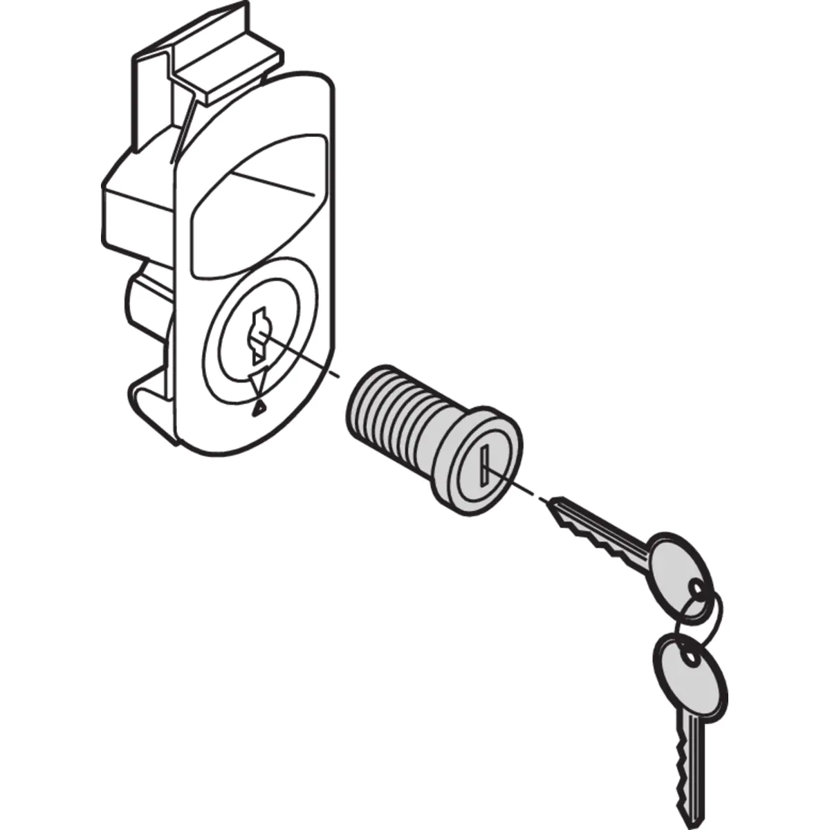 Schroff LOCK KIT SIDE PANEL Schroff LOCK KIT SIDE PANEL
