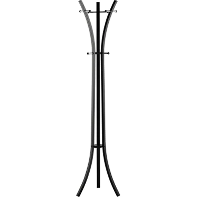 Alco Standgarderobe 2873-11 9 Kleiderhaken Metall matt sw Alco Standgarderobe 2873-11 9 Kleiderhaken Metall matt sw