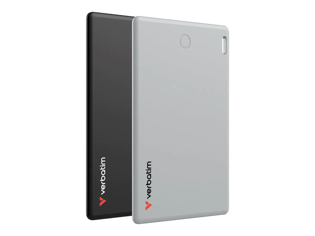 Verbatim My Finder - Anti-Verlust Bluetooth-Tag für Handy, Tablet - Schwarz, Silber (Packung mit 2) 32140