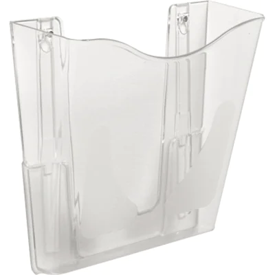Deflecto Wandprospekthalter DocuPocket CP078YT A4 hoch tr Deflecto Wandprospekthalter DocuPocket CP078YT A4 hoch tr