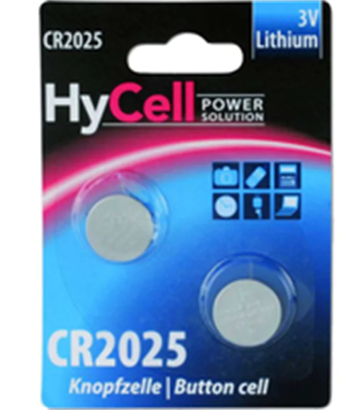 Ansmann 5020192, Einwegbatterie, CR2025, Lithium, 3 V, 2 Stück(e), Sichtverpackung