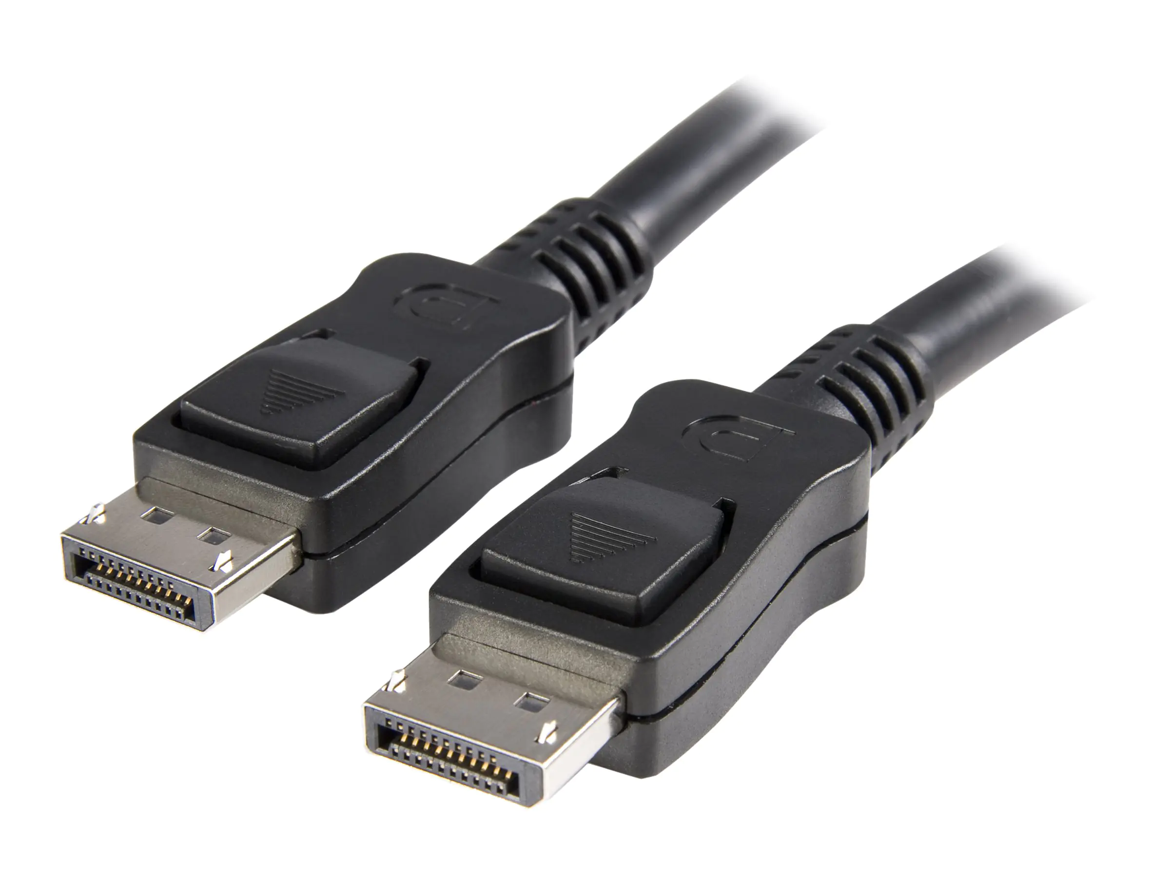 StarTech 3m DisplayPort 1.2 Kabel mit Verriegelung (Stecker/Stecker) - DP 4k Audio- / Videokabel Kabel - Schwarz - DisplayPort-Kabel - DisplayPort (M) zu DisplayPort (M) - 3 m - eingerastet - Schwarz - für P/N: DK31C3HDPDUE, DKM30CHDPD, DKM30CHDPDUE, KITB StarTech 3m DisplayPort 1.2 Kabel mit Verriegelung (Stecker/Stecker) - DP 4k Audio- / Videokabel Kabel - Schwarz - DisplayPort-Kabel - DisplayPort (M) zu DisplayPort (M) - 3 m - eingerastet - Schwarz - für P/N: DK31C3HDPDUE, DKM30CHDPD, DKM30CHDPDUE, KITB