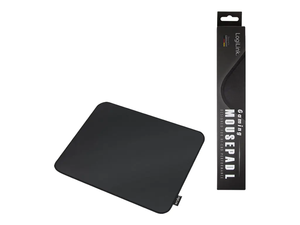 LogiLink L - Mauspad - Schwarz