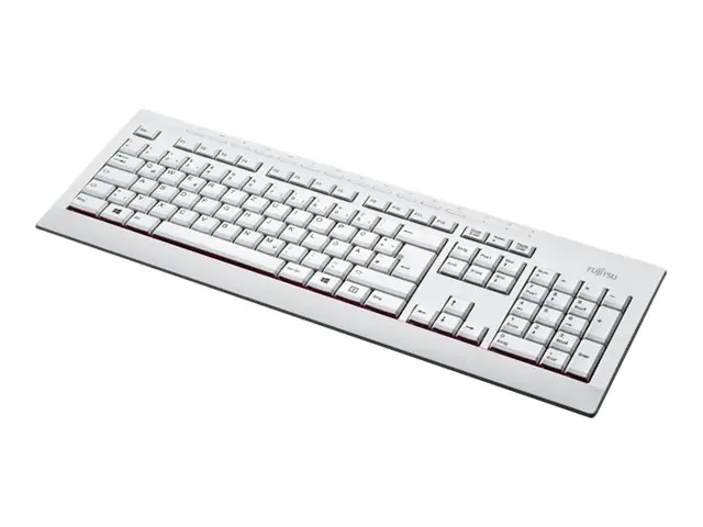 Fsas Technologies Fujitsu KB521 - Tastatur - USB - Deutsch - Marble S26381-K521-L120
