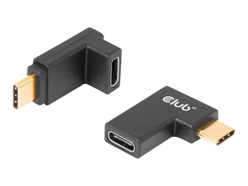 Club 3D - USB-C Adapterkit - USB 3.2 Gen 2 - 20 V - 5 A - gewinkelt, USB-Stromversorgung (100 W), Support von 4K 120 Hz Club 3D - USB-C Adapterkit - USB 3.2 Gen 2 - 20 V - 5 A - gewinkelt, USB-Stromversorgung (100 W), Support von 4K 120 Hz