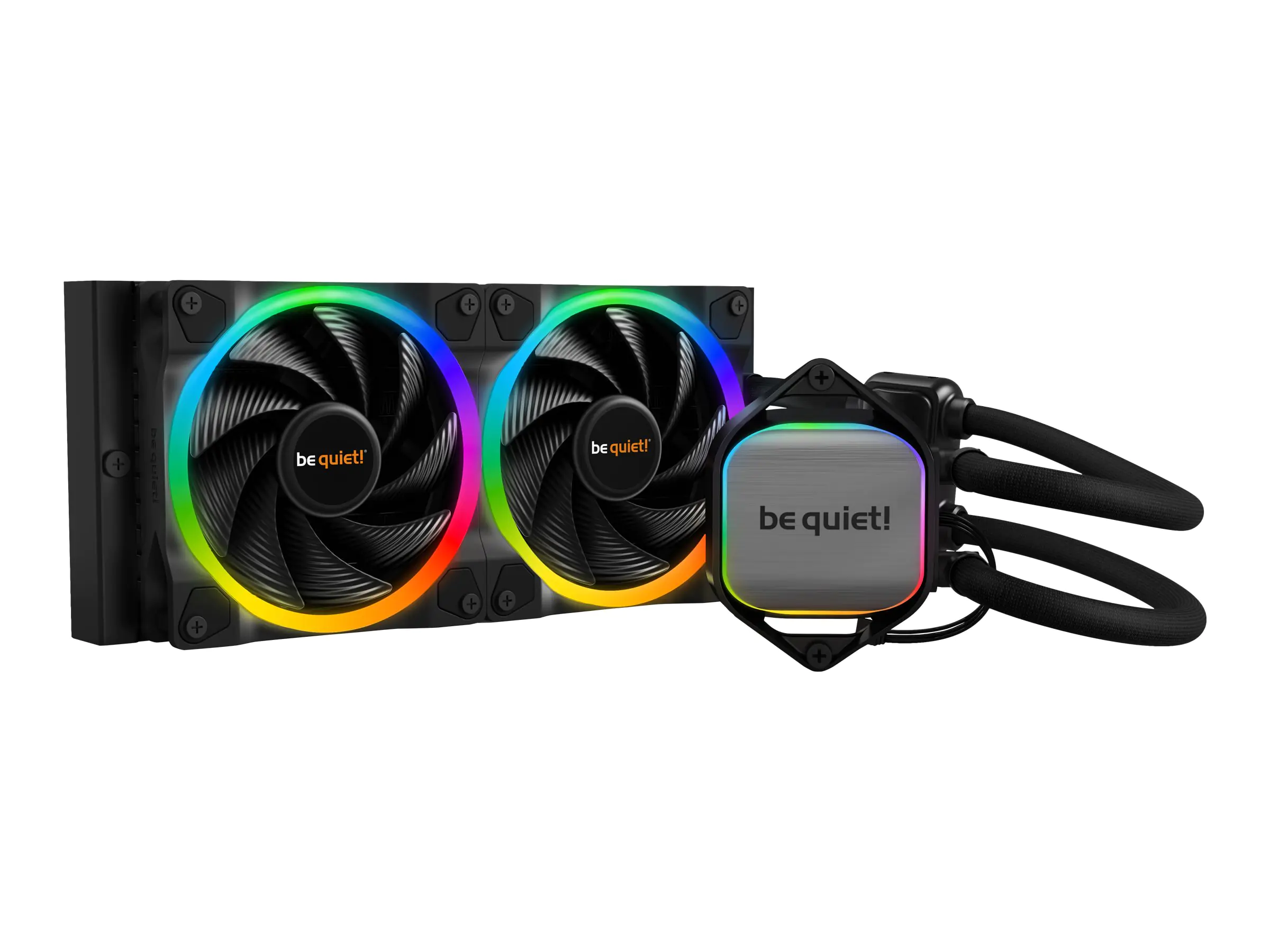 be quiet! Pure Loop 2 FX - Prozessor-Flüssigkeitskühlsystem - 240mm - (für: LGA1150, LGA1151, LGA1155, LGA1200, LGA1700, LGA2066, LGA2011-3, LGA2011 (Square ILM), LGA2011-3 (Square ILM), AM4, AM5, LGA2011) - Kupfer - 120 mm - Komplett Schwarz