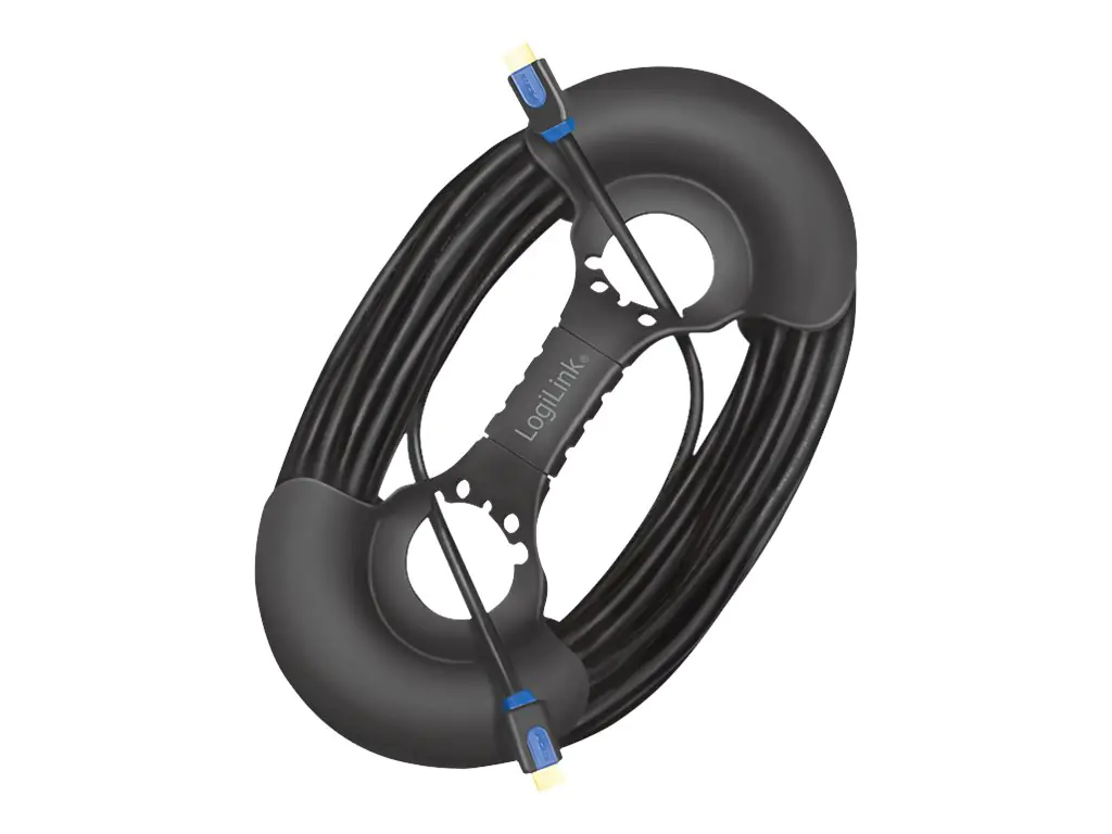 LogiLink - Kabel-Organizer - Schwarz