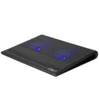 rivacase 5557, 43,9 cm (17.3"), 2 Stück(e), 11 cm, 1100 RPM, Schwarz, USB 5557 BLACK