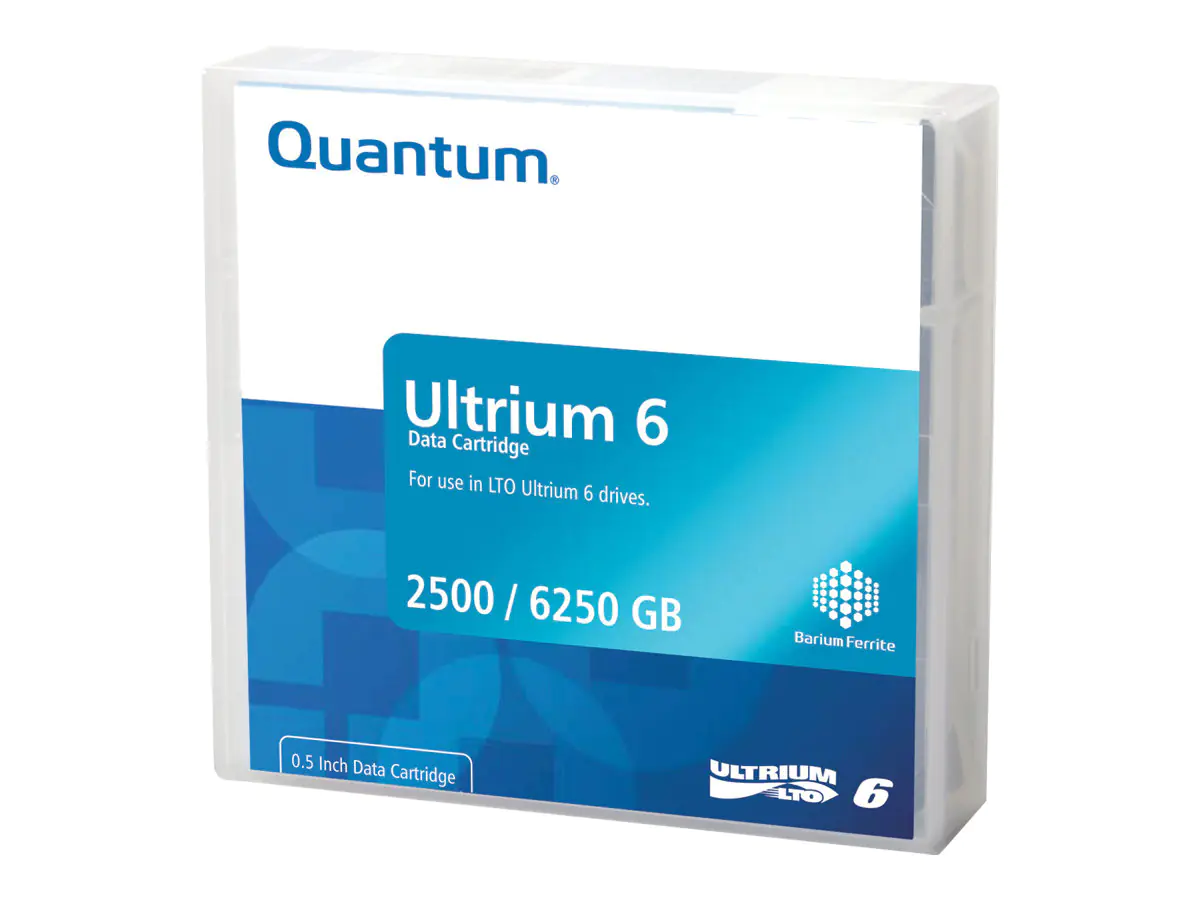 Quantum - LTO Ultrium WORM 6 - 2.5 TB / 6.25 TB - Grau, Schwarz - muss in Mengen von 20 gekauft werden Quantum - LTO Ultrium WORM 6 - 2.5 TB / 6.25 TB - Grau, Schwarz - muss in Mengen von 20 gekauft werden
