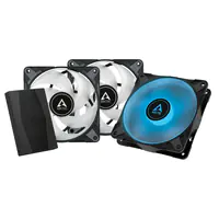 Arctic P12 PWM PST RGB 0dB - Semi-Passiver 120 mm Gehäuselüfter mit analogem RGB, Ventilator, 12 cm, 2000 RPM, 0,3 Sone, 48,8 cfm, 82,91 m³/h ACFAN00229A