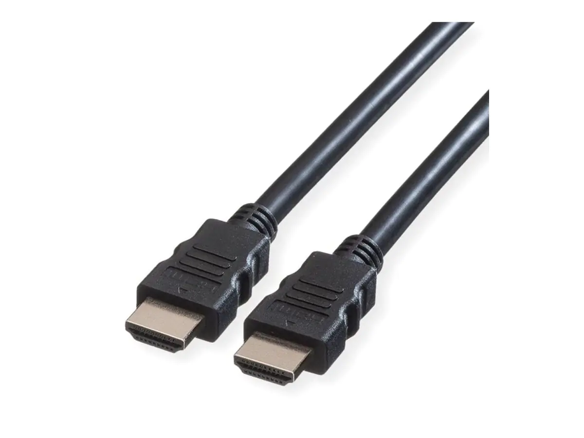 VALUE Ultra High Speed - HDMI-Kabel mit Ethernet - HDMI männlich zu HDMI männlich - 10 m - Doppelisolierung - Schwarz - 8K60Hz (7680 x 4320) 11.99.5905