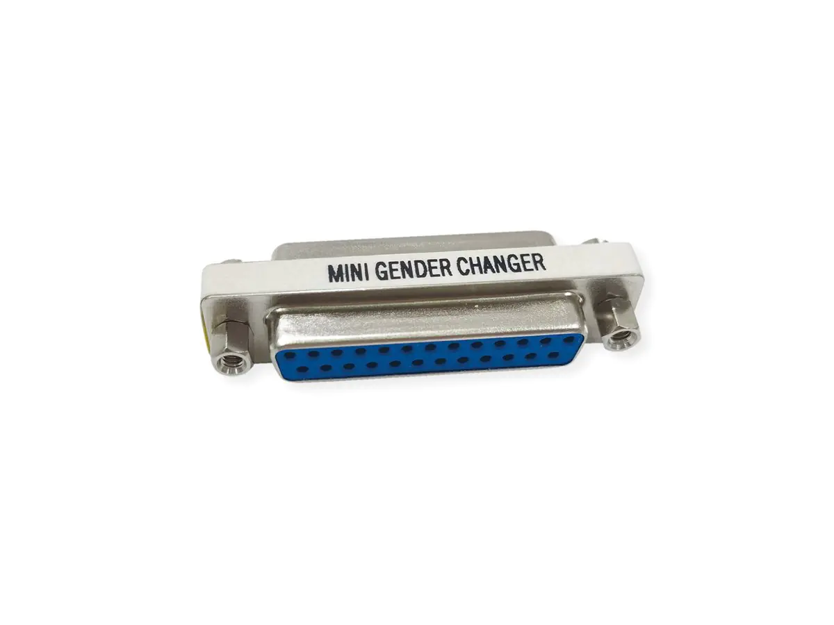 VALUE Serieller / paralleler Gender Changer - DB-25 (W) 12.99.2010