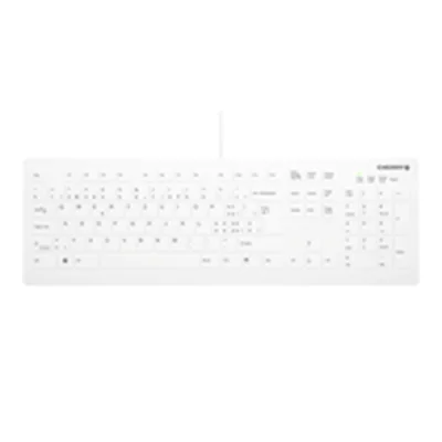 Cherry Contour Active Key QuickClean AK-C8112 - Tastatur AK-C8112-U1-W/CH