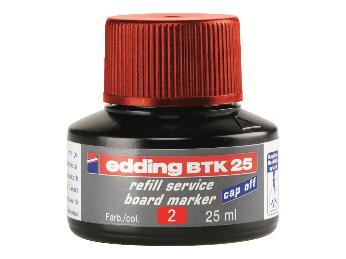 edding Nachfülltusche 4-BTK25002 refill-service 25ml rot