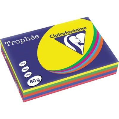 Clairefontaine Kopierpapier 1704SC A4 80g intensiv sort. 500Bl. Clairefontaine Kopierpapier 1704SC A4 80g intensiv sort. 500Bl.